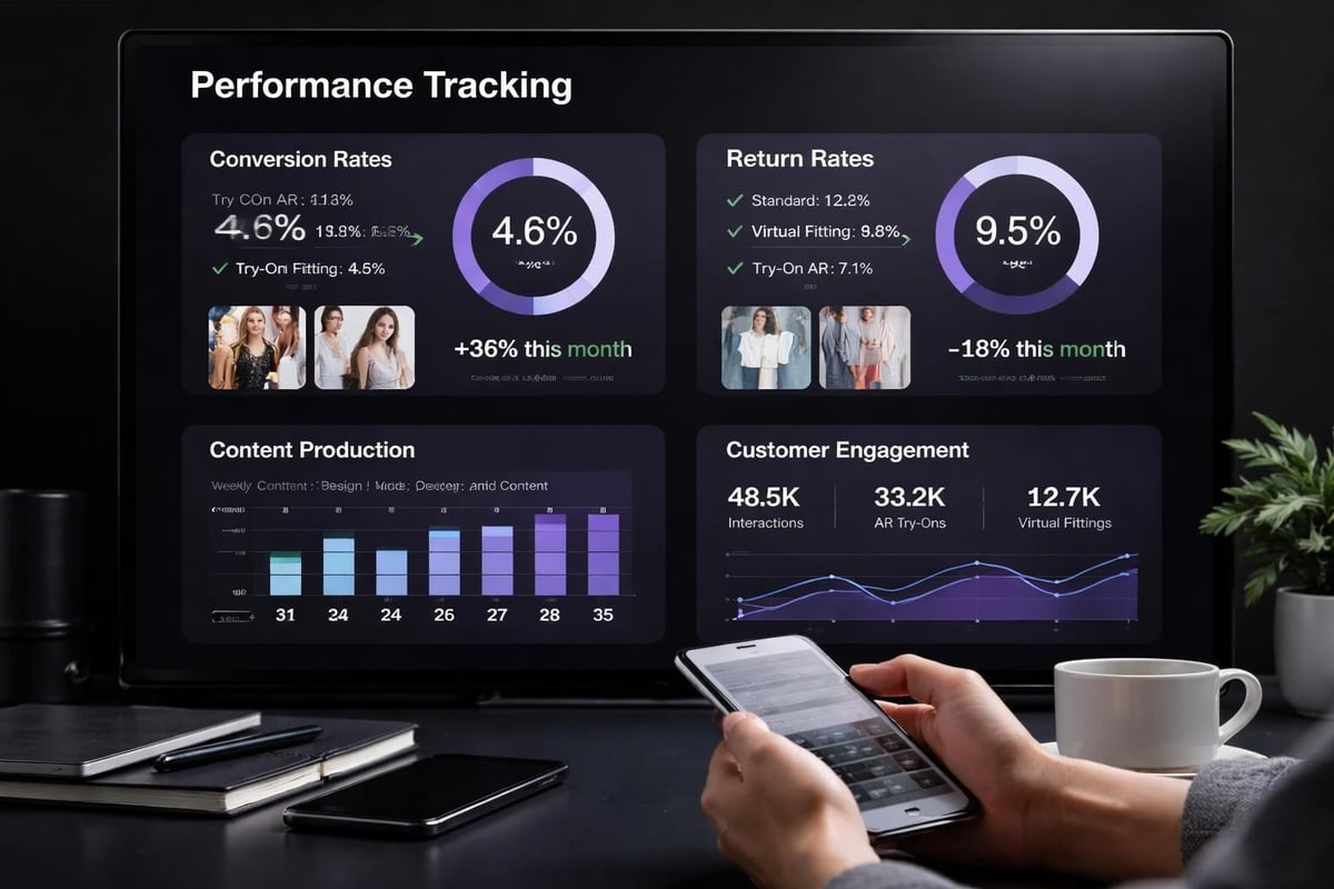 Fashion metrics dashboard
