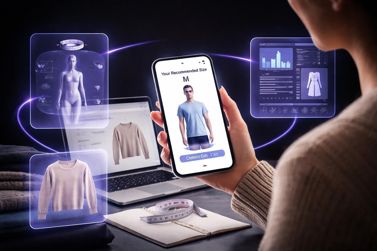 Sizing technology diagram