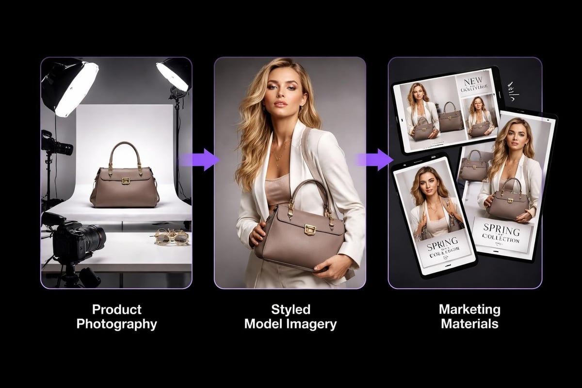 Fashion visual content workflow
