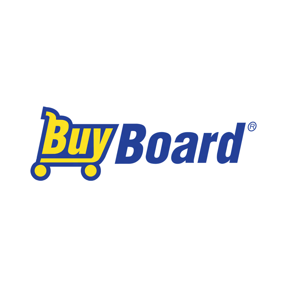 BuyBoard logo with yellow shopping cart icon and blue text on a white background.