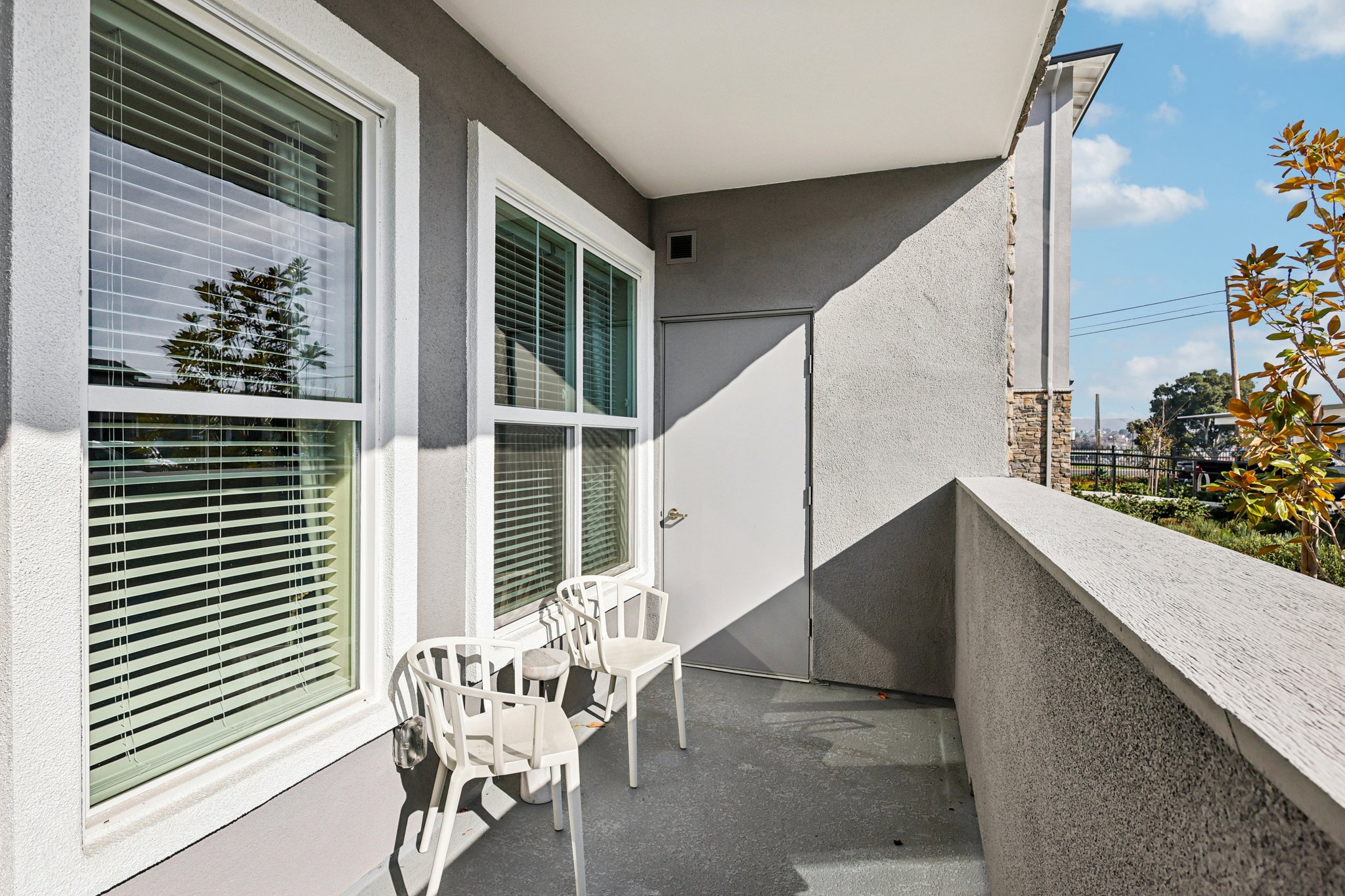 Large Balcony l 1 & 2-Bedroom Homes 