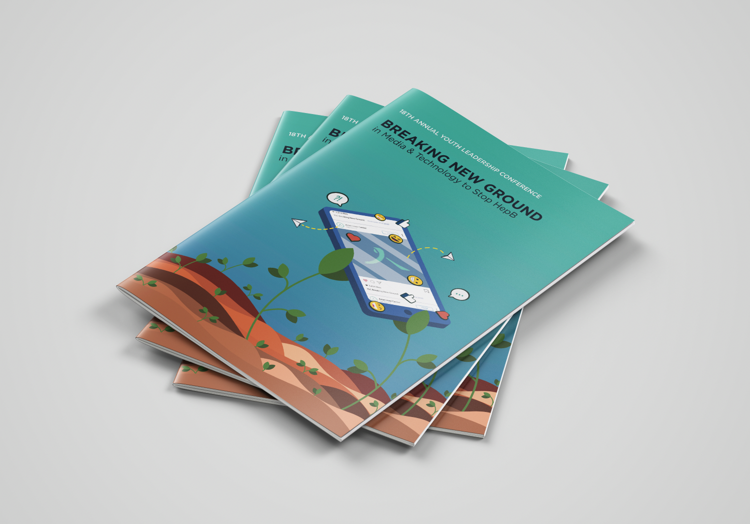 A pamphlet designed by Gloria for the JoinJade campaign.