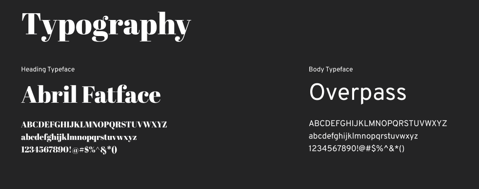 Radius for containers / cards used in the design