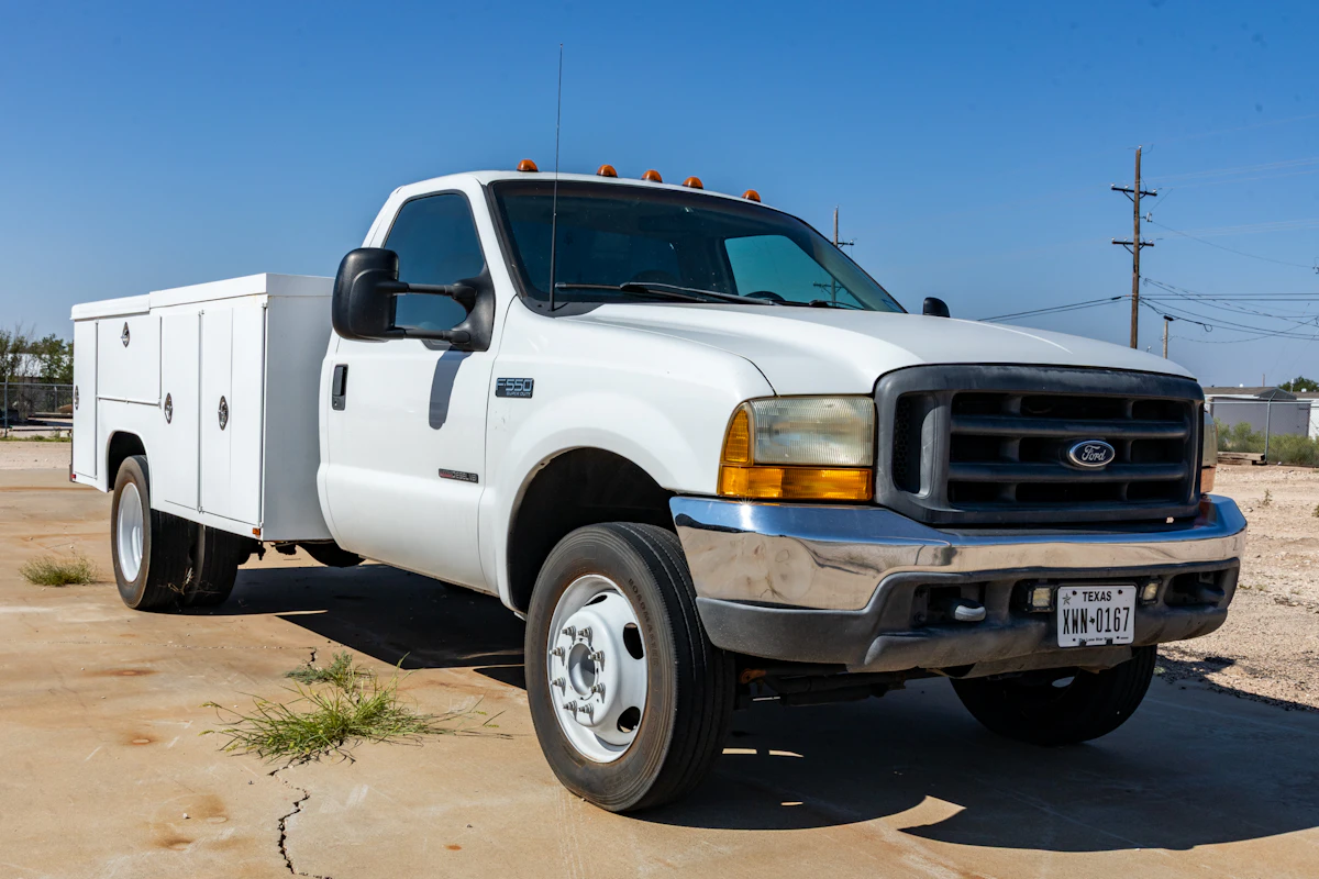 Mobile roadside assistance truck in Midland, Texas