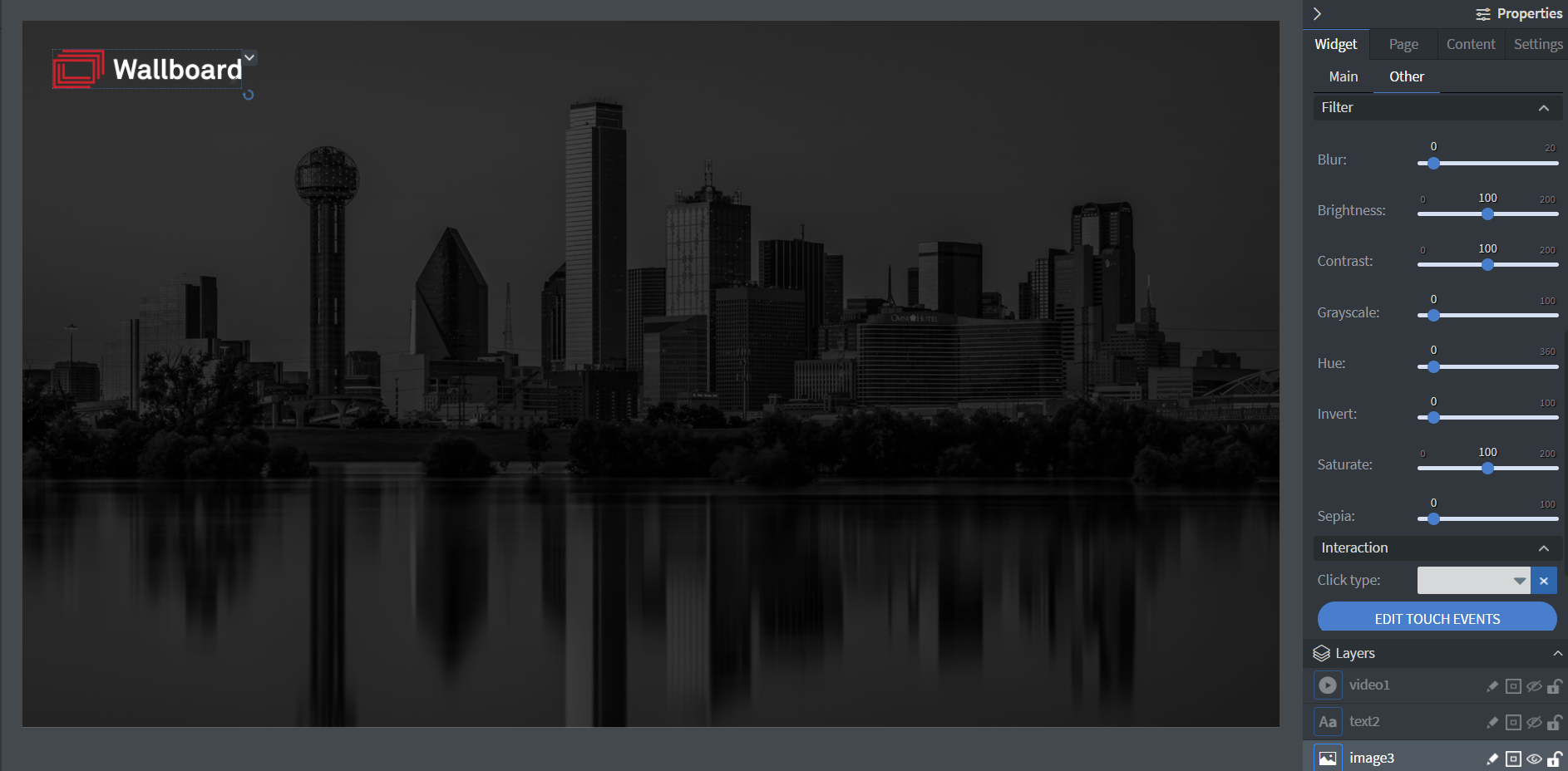 wallboard editor image other tab