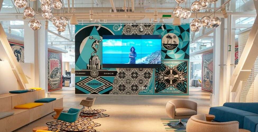 Warner Media Group Video Wall