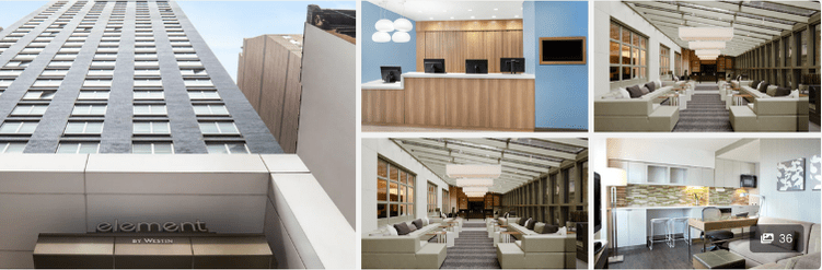 Sustainable Hotels: Element New York Times Square West