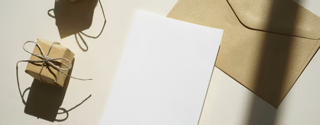 Sustainable gift cards