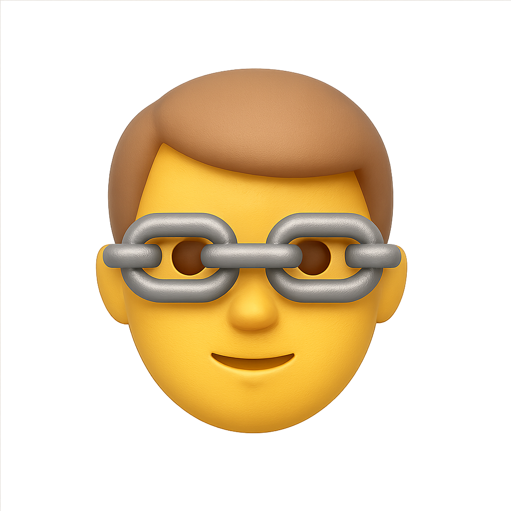 Icono de una persona esclava dependiente de los anteojos