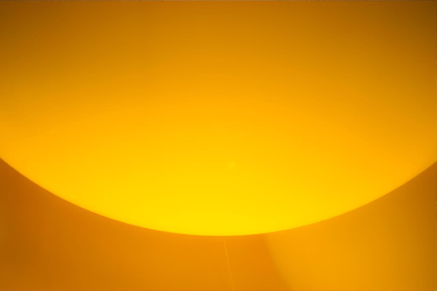 Bright yellow background in the form of a crescent moon