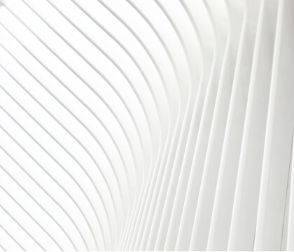 White geometric lines