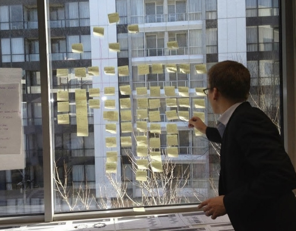 image of team collaborating on a project