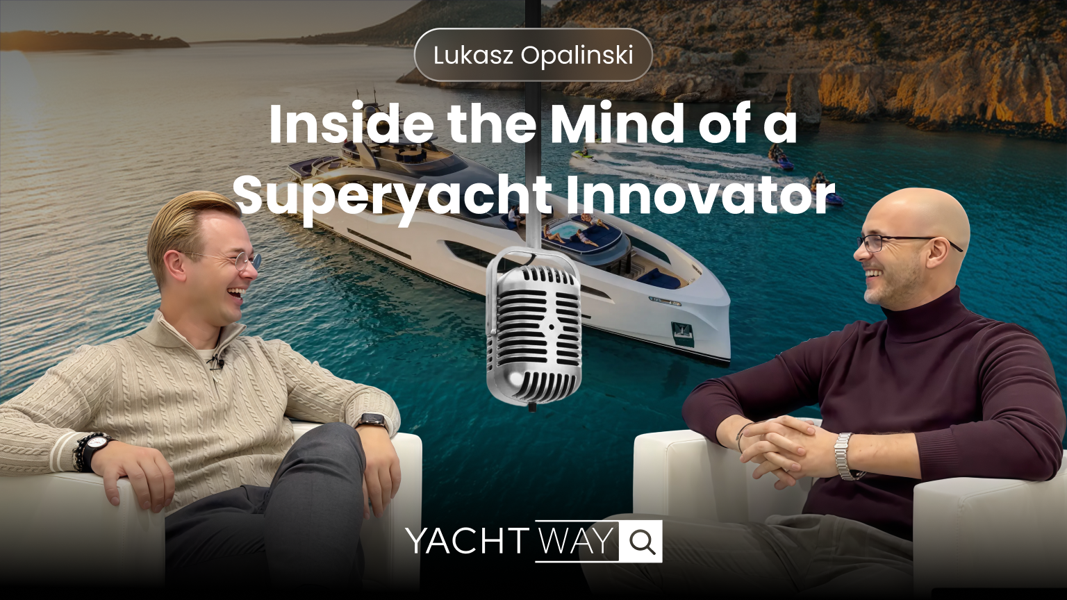 Inside the Mind of a Superyacht Innovator. Lukasz Opalinski, founder of Opalinski Design House