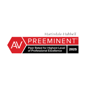 Martindale-Hubbell, AV Preeminent 2025