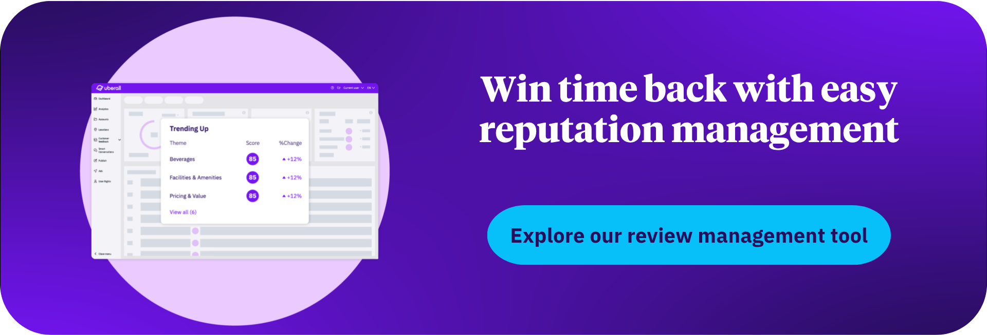 banner to review management page