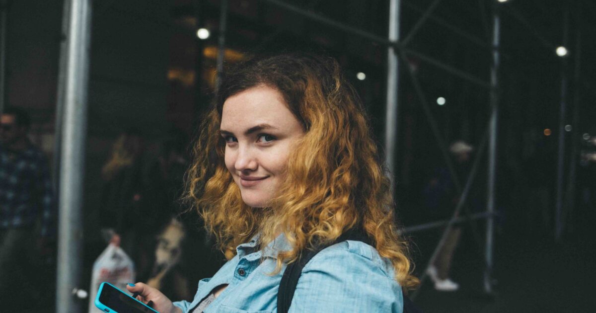 Foto eines Mädchens