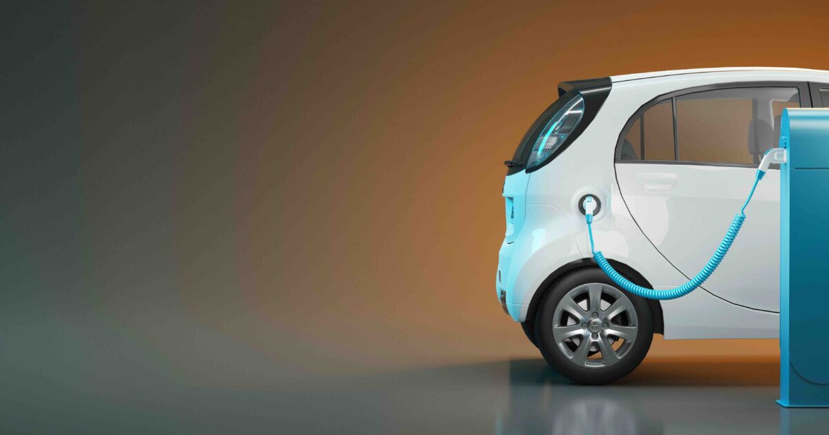 car at the gas station