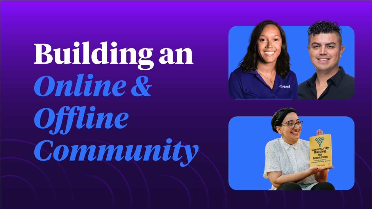 Aufbau einer Online- und Offline-Community Graphics