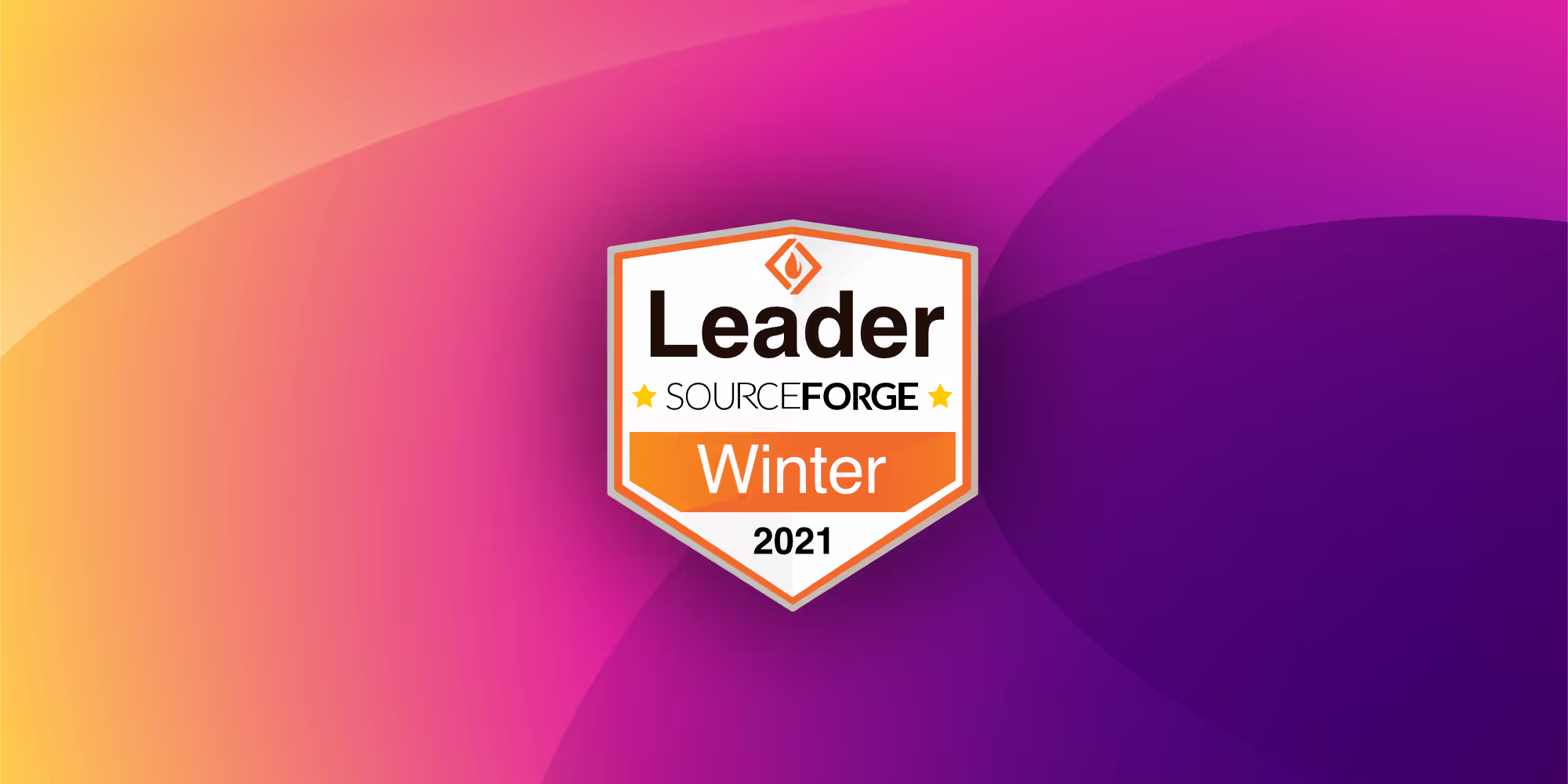 Reprise Software's SourceForge Winter 2021 Leader Award.