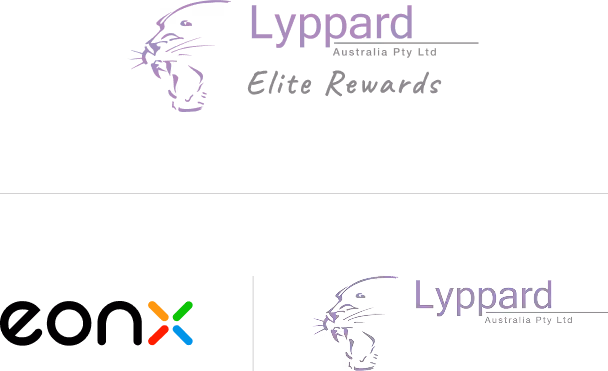Lyppard Australia Pty Ltd logo with a stylized roaring panther and the text Elite Rewards in script.