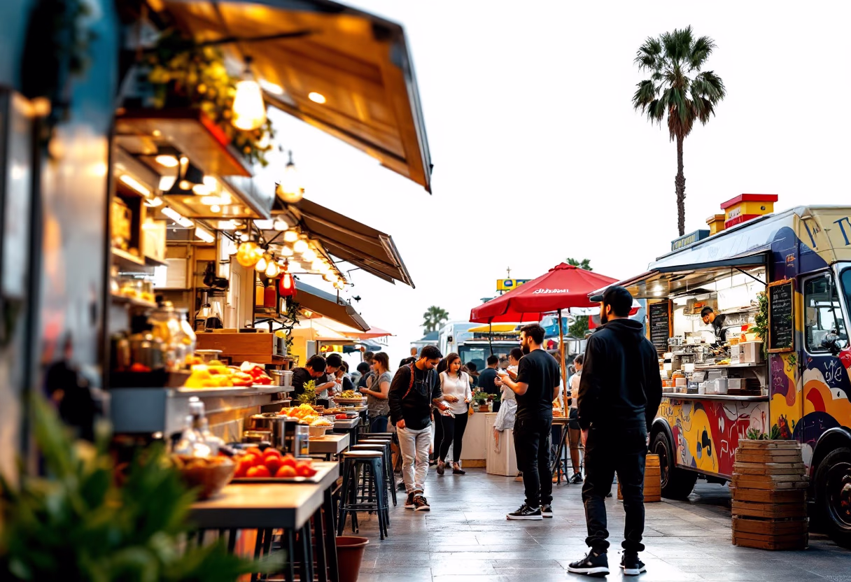 image of food truck event