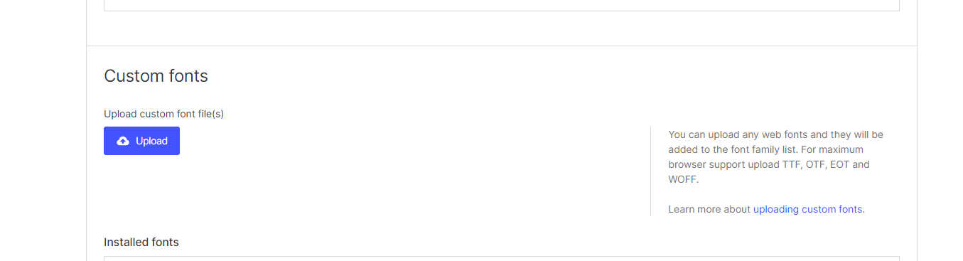 Custom Fonts - Colors X Webflow Template
