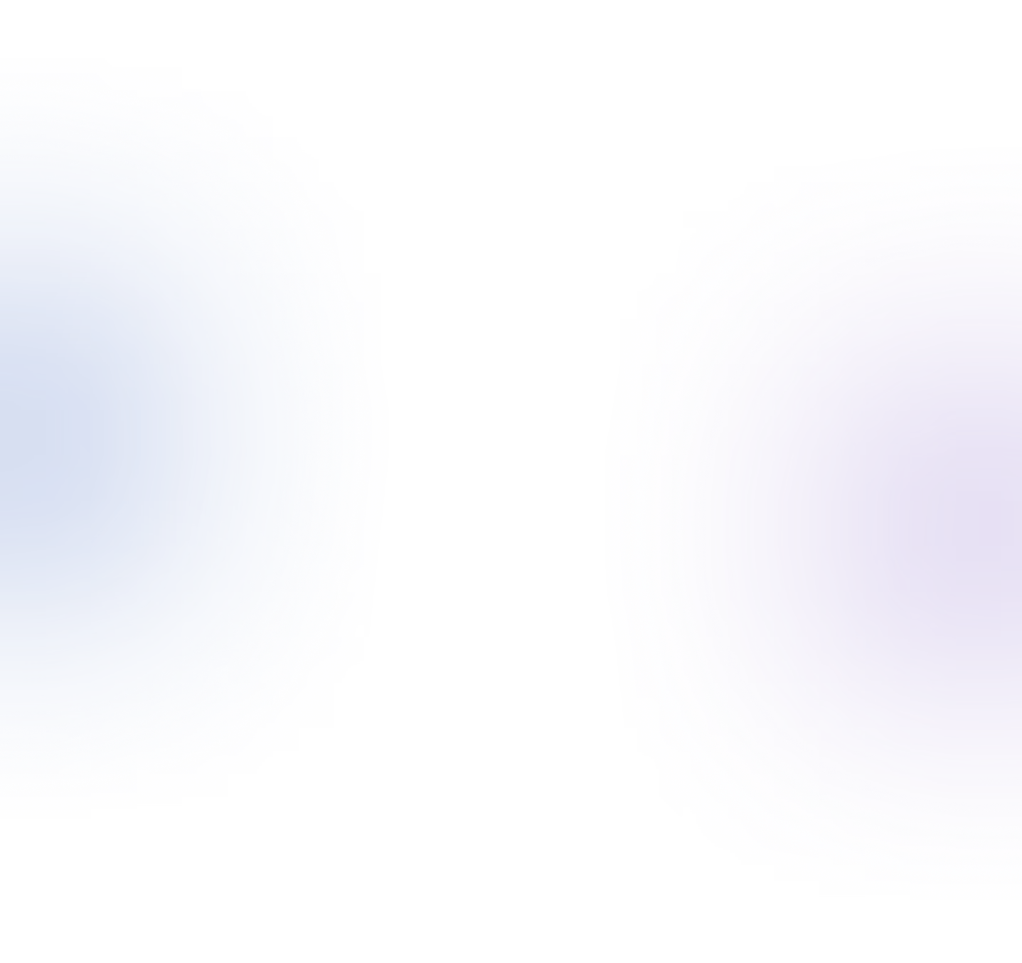 Blue and purple glowing rounded squares on a black background.