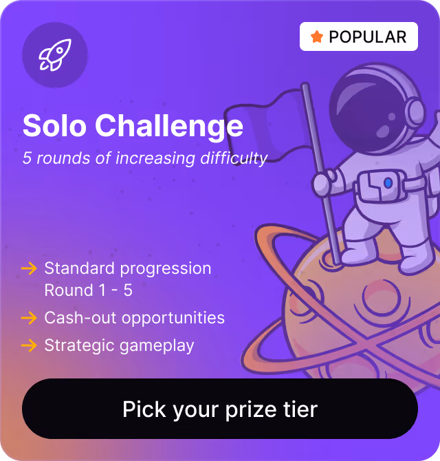 MindX Solo Challenge Card