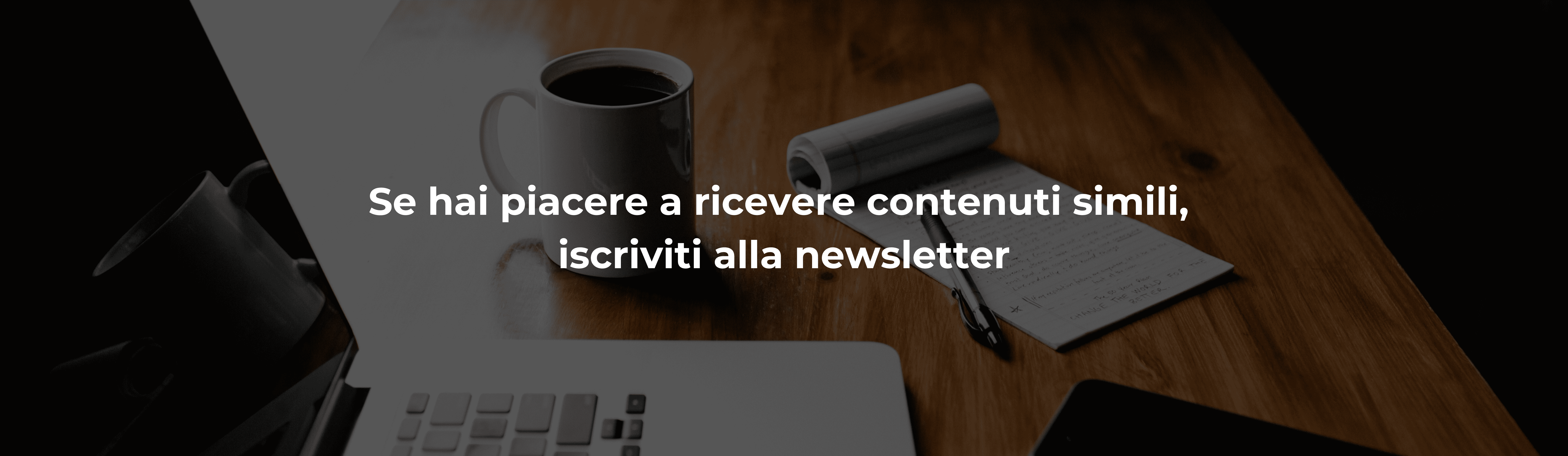 iscriviti alla newsletter