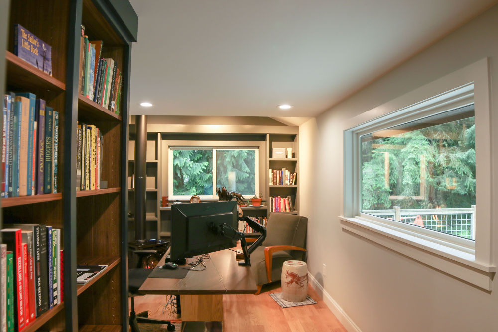 Modern Masterpiece: Log Cabin Transformed with Craftsman Details