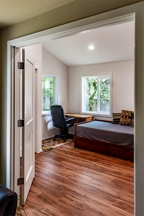 Functional Room and Bathroom Addition Makeover