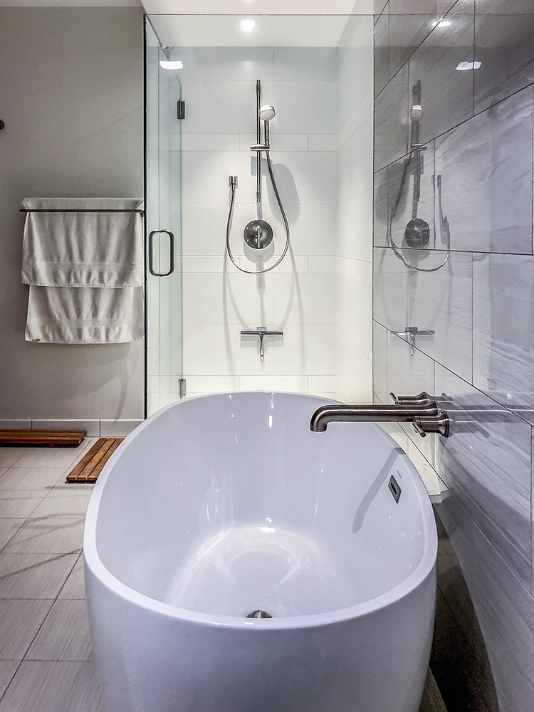 Contemporary Minimal Bathroom Upgrade