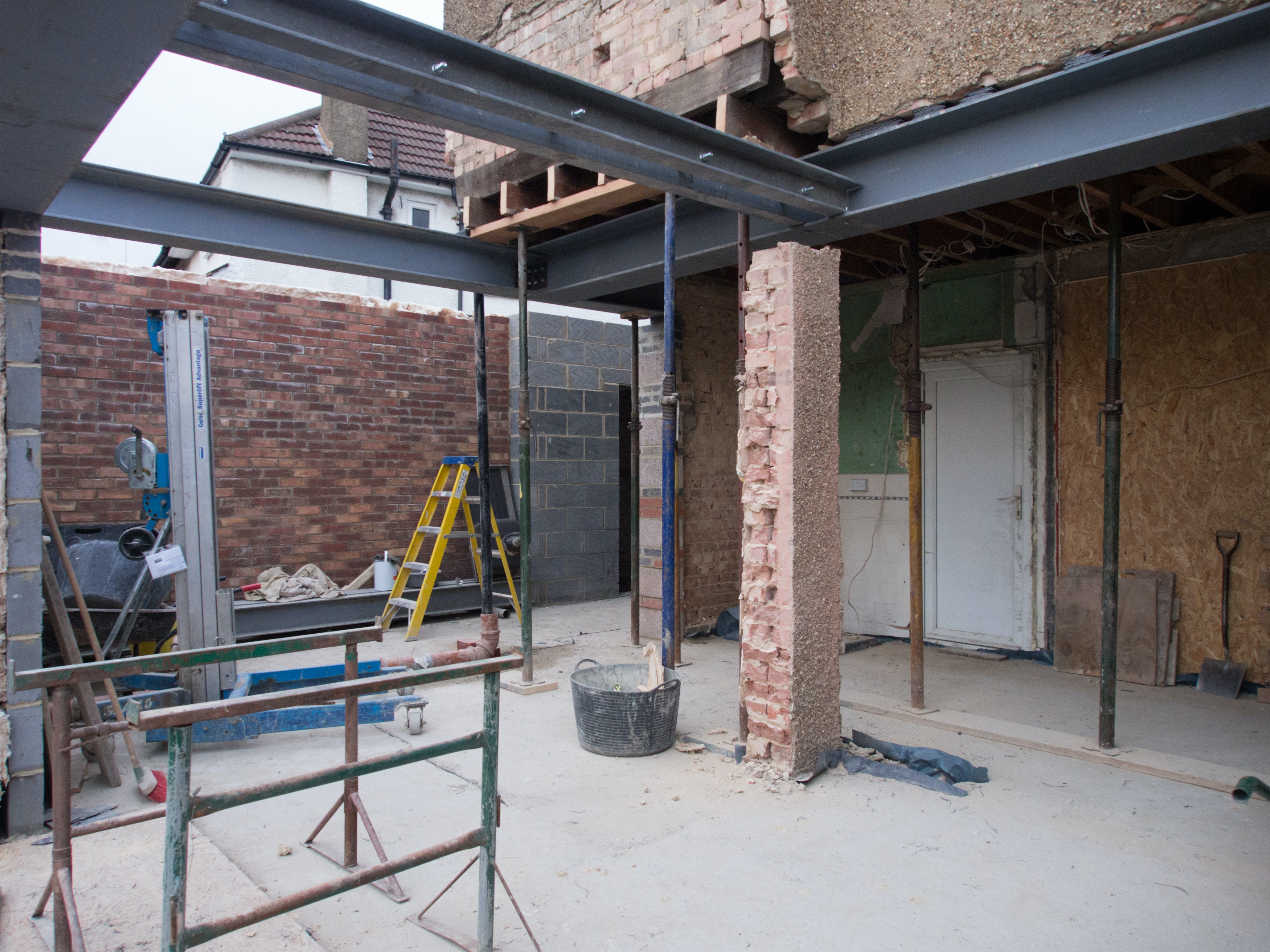 On-going construction