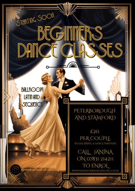 Fred & Ginger Foxtrot Stage Poster