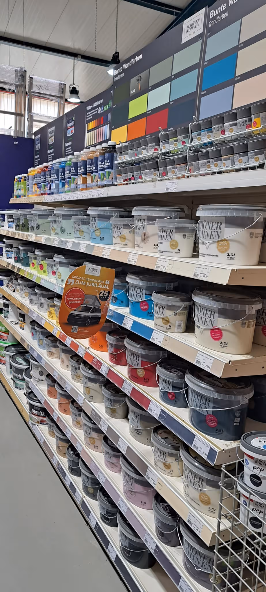 Farben aus unserem Laden