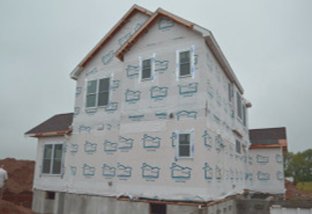 [background image] of rooftop with skyline (for a roofing contractor)