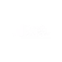 Google Analytics logo with stylized bar chart and text.