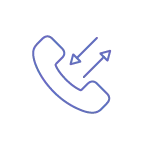 gestion des appels entrants et sortants, accueil téléphonique, standard ou callbot.