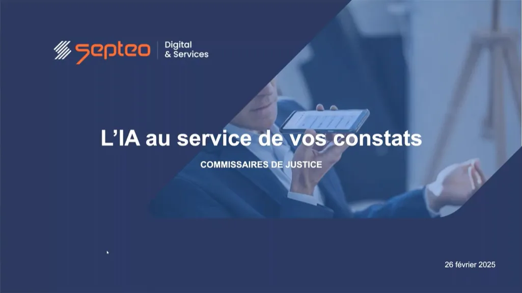 L'IA au service de vos constats