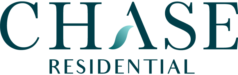 A logo of Chase Residential.