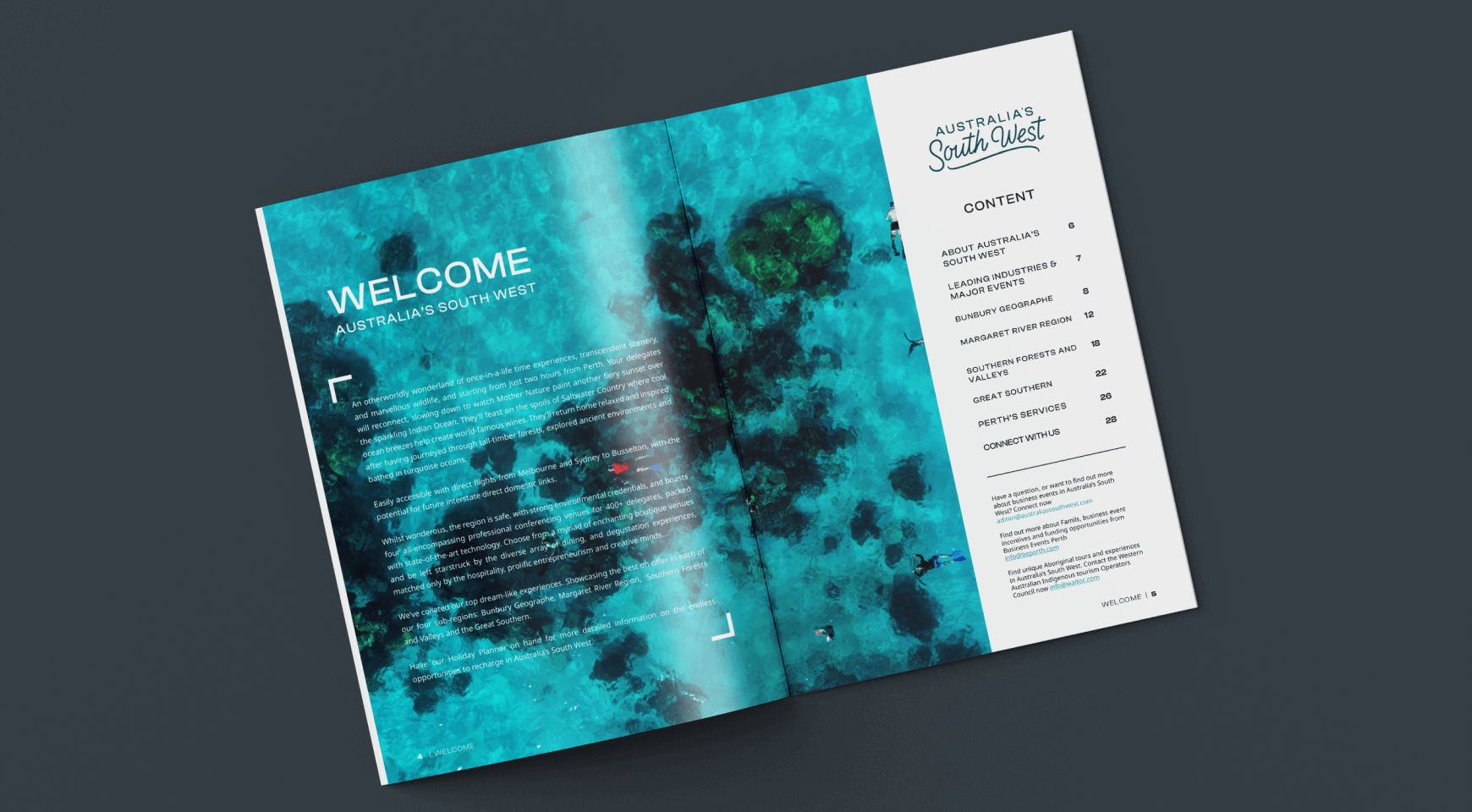 Australia's South West brochure.