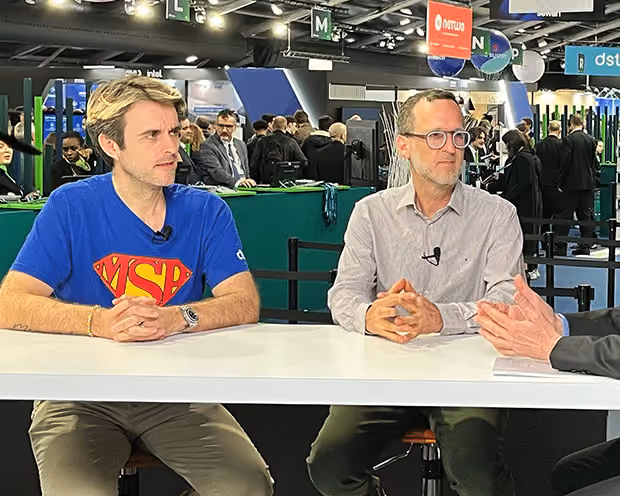 Thomas Bresse et Frédéric Navarro, co-fondateurs de BeMSP, à IT Partners