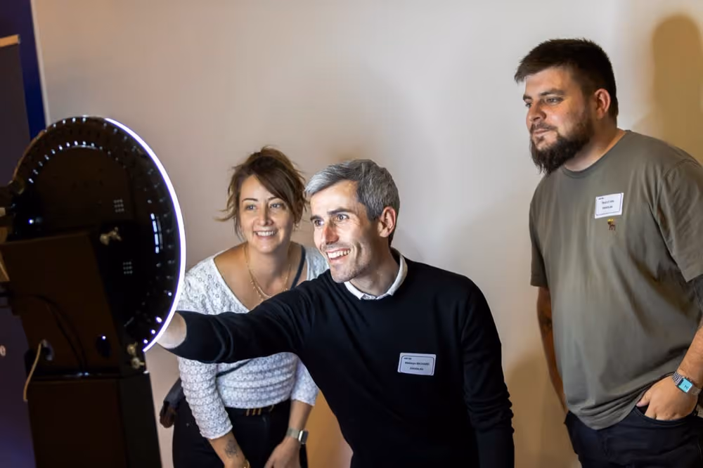 Collaborateurs BeMSP lors d’un événement communauté