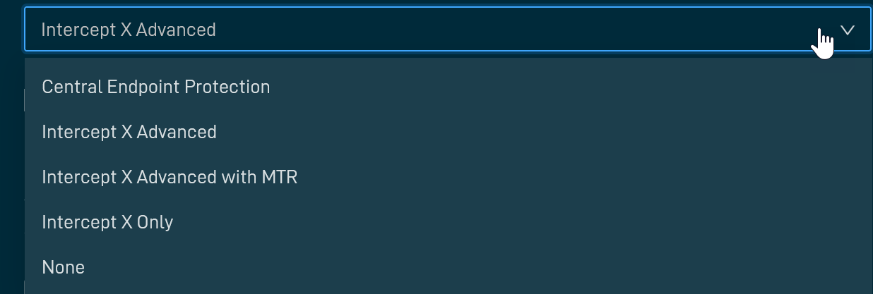 Choix du produit Sophos pour endpoints