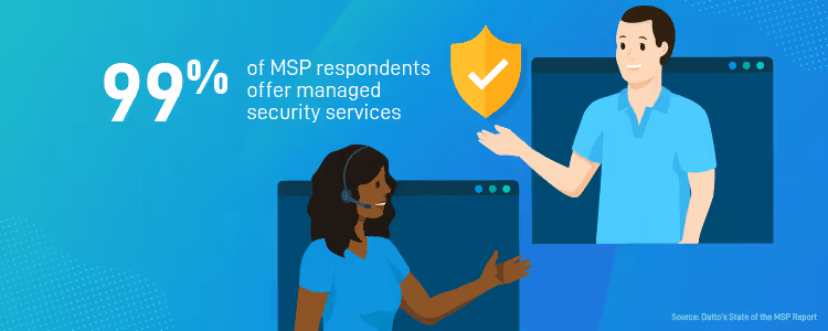 Les MSP proposent des services de sécurité managés 