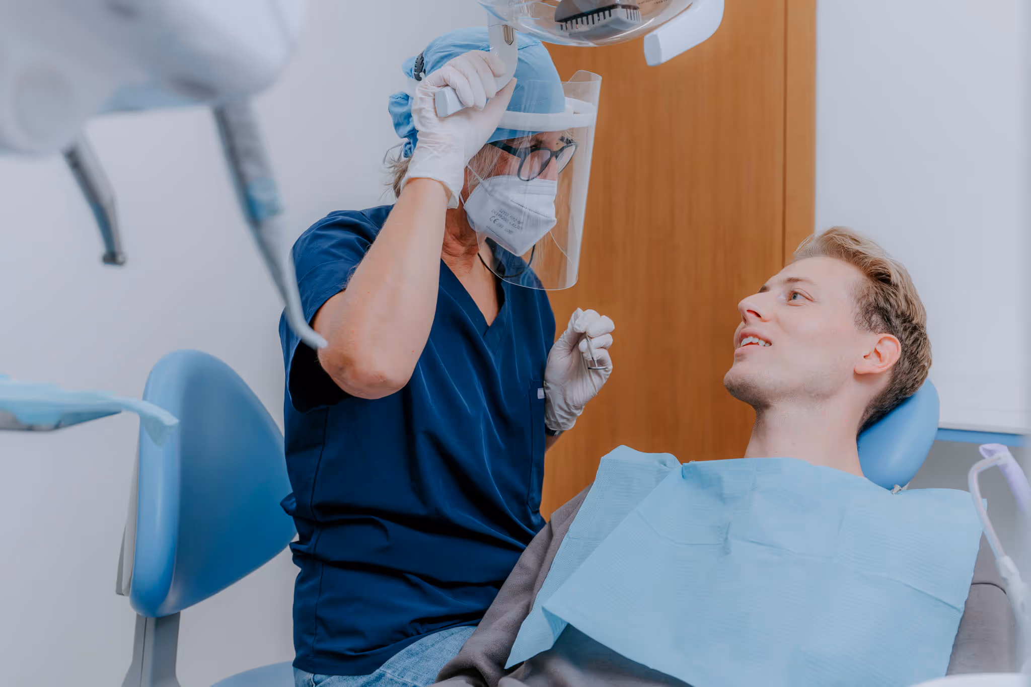 la visita nel nostro studio dentistico