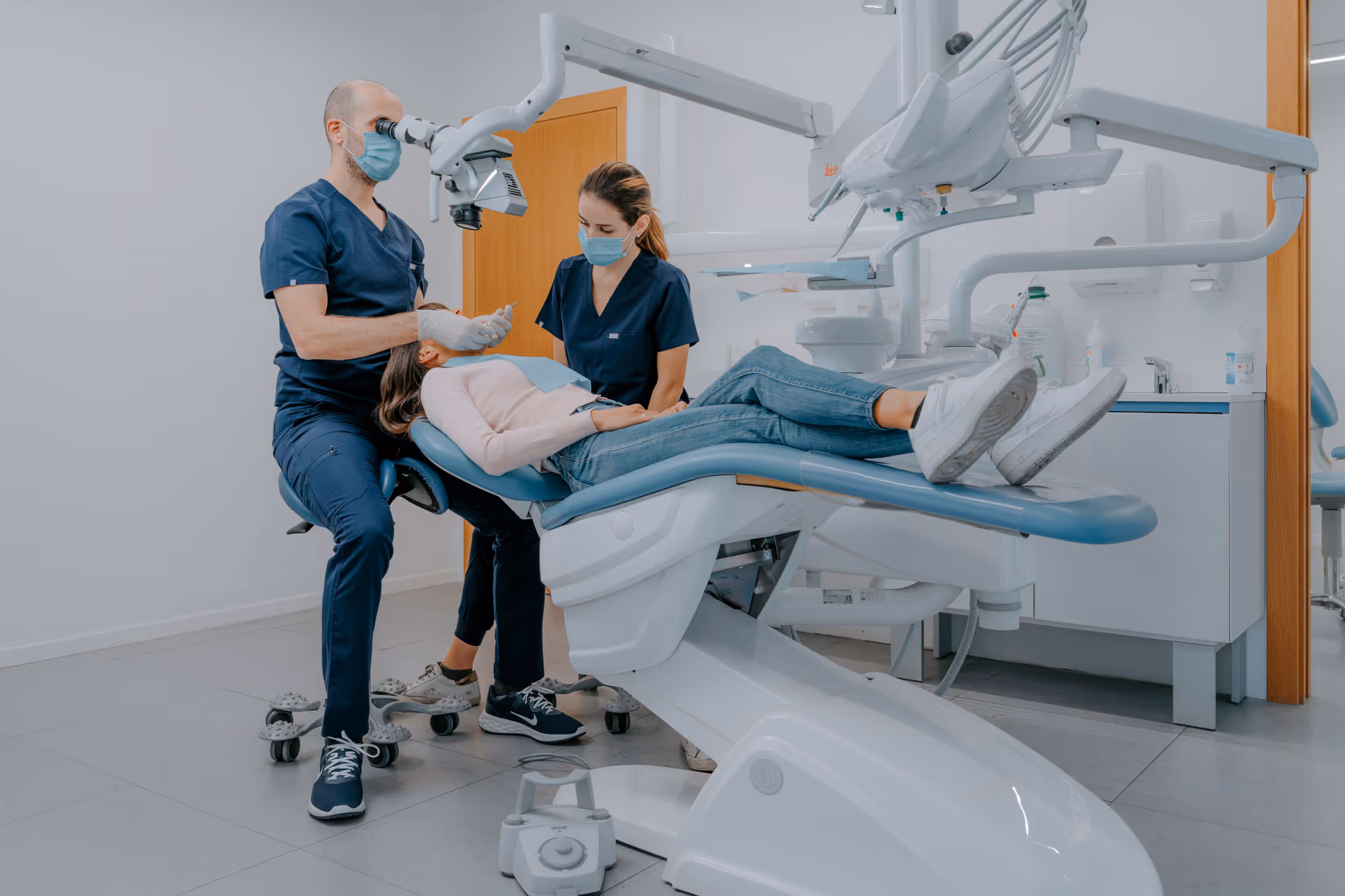 il team di Dental Dolomia Studio al lavoro