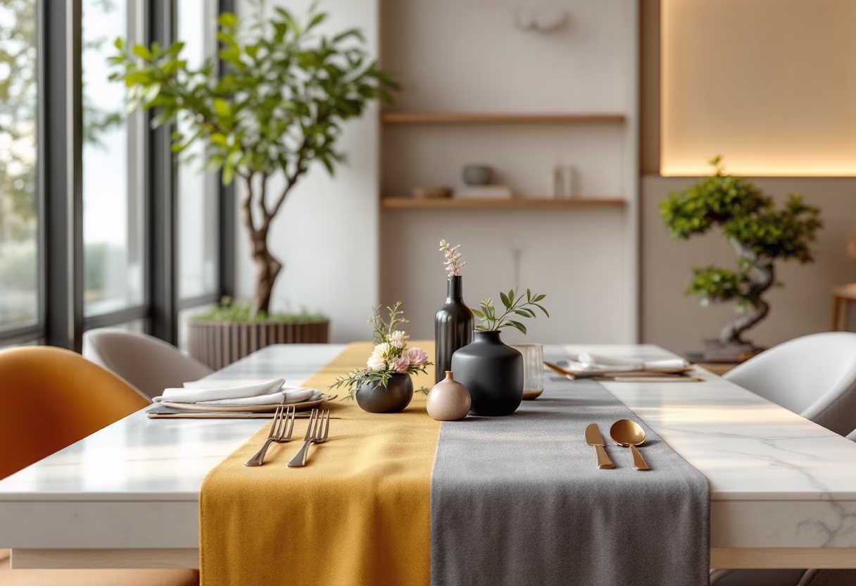 [background image] image of a welcoming restaurant table setup(for a modern restaurant)