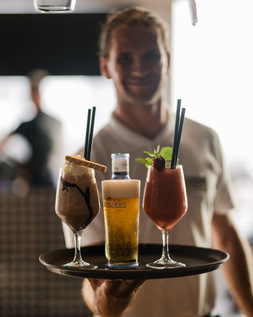 image of plated gourmet dish (for a fine dining restaurant)