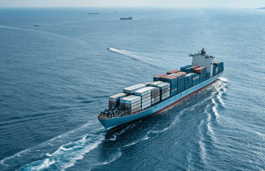 Azurite Logistics cargo ship